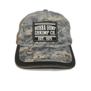 Bubba Gump Shrimp Co. Camo Trucker Hat | Fort Lauderdale | Adjustable Strapback